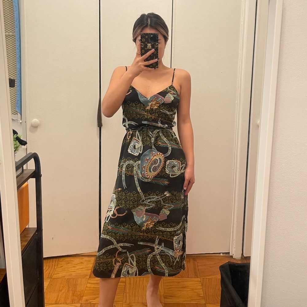 Urban Outfitters long silky dress size S